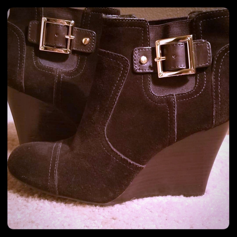 Tory Burch Wedge Booties